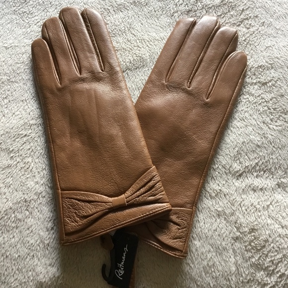 NWT Leather Gloves - Picture 1 of 5